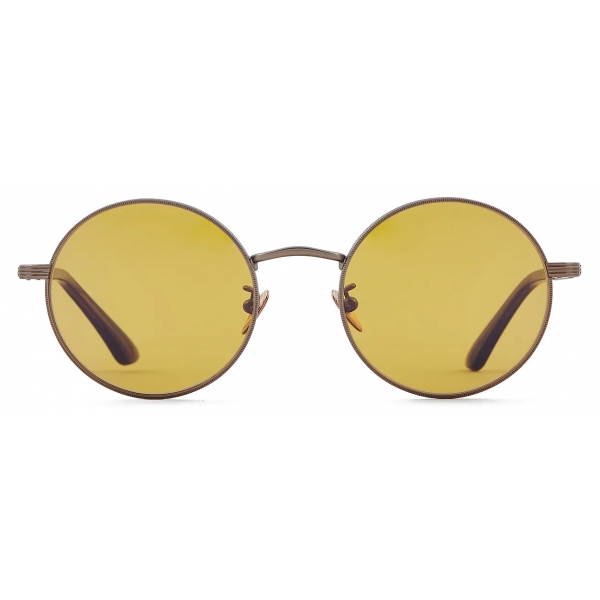 Giorgio Armani - Men’s Round Eyeglasses - Yellow - Optical Glasses - Giorgio Armani Eyewear