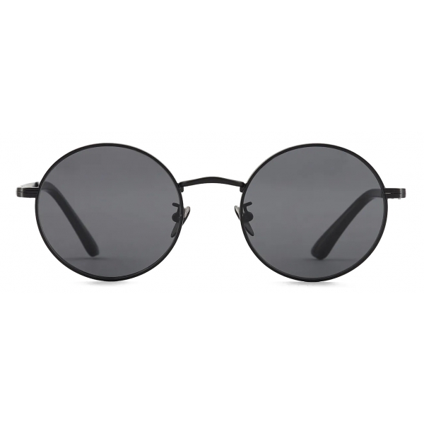 Giorgio Armani - Men’s Round Eyeglasses - Black - Optical Glasses ...