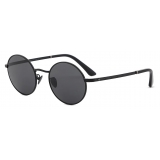 Giorgio Armani - Men’s Round Eyeglasses - Black - Optical Glasses - Giorgio Armani Eyewear