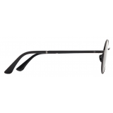 Giorgio Armani - Occhiali da Vista Uomo Forma Tonda - Nero - Occhiali da Vista - Giorgio Armani Eyewear