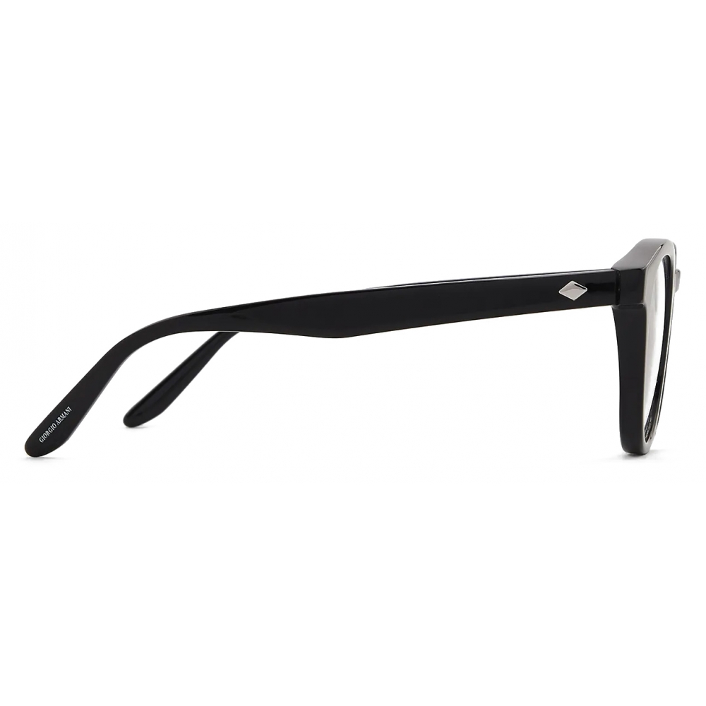 Giorgio Armani - Round Eyeglasses - Black - Optical Glasses - Giorgio ...