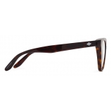 Giorgio Armani - Cat-Eye Eyeglasses - Brown - Optical Glasses - Giorgio Armani Eyewear