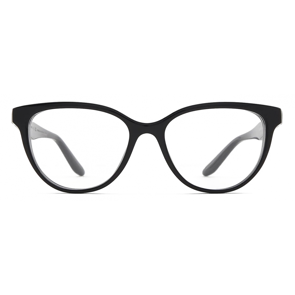 Giorgio Armani - Oval Eyeglasses - Black - Optical Glasses - Giorgio ...