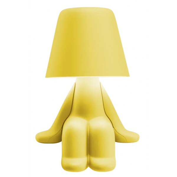 Qeeboo - Sweet Brothers SAM - Yellow - Qeeboo Lamp by Stefano Giovannoni - Furnishing - Home
