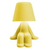 Qeeboo - Sweet Brothers SAM - Yellow - Qeeboo Lamp by Stefano Giovannoni - Furnishing - Home