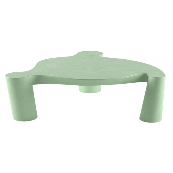 Qeeboo - Three Legs and a Coffe Table - Green - Qeeboo Table by Ron Arad - Furnishing - Home