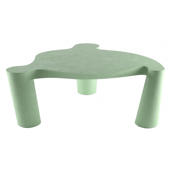 Qeeboo - Three Legs and a Table - Green - Qeeboo Table by Ron Arad - Furnishing - Home
