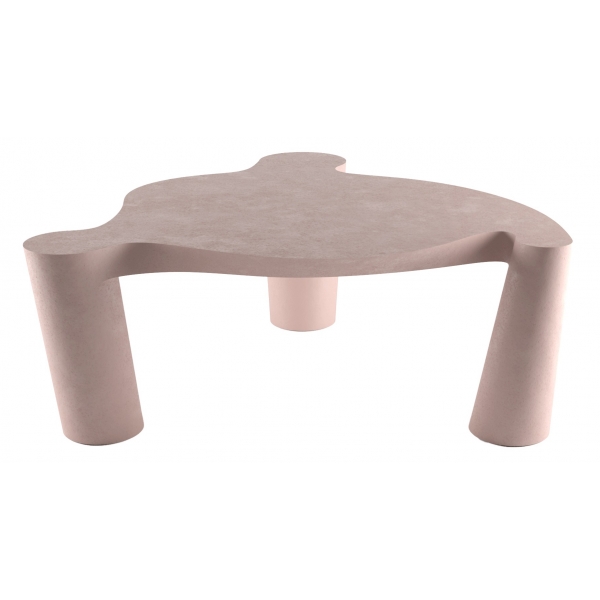 Qeeboo - Three Legs and a Table - Pink - Qeeboo Table by Ron Arad - Furnishing - Home