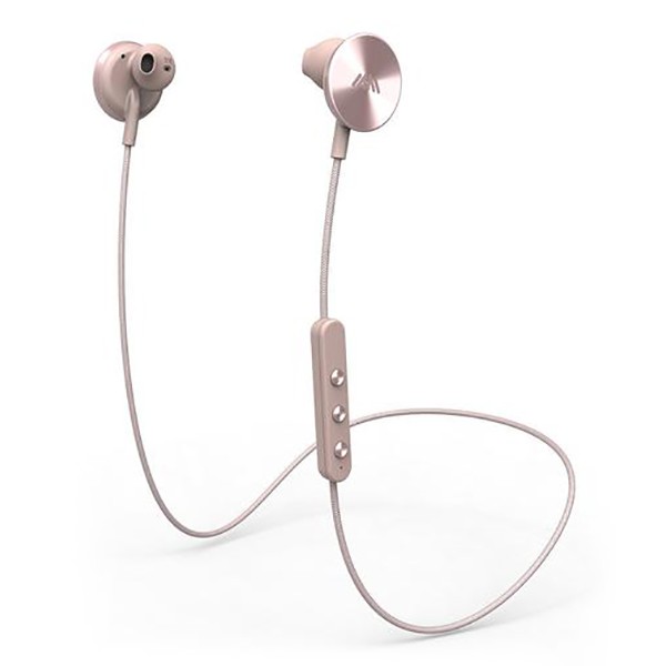 i.am+ - I Am Plus - Buttons - Rosa - Auricolari Premium Wireless Bluetooth - Disegnati per un Suono Avvolgente