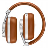 Master & Dynamic - MW60 - Silver Metal / Brown Leather - Premium High Quality and Performance Wireless Over-Ear Headphones