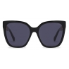Moschino - Occhiali da Sole Wide Chain Bijou - Nero - Moschino Eyewear