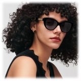 Tiffany & Co. - Occhiale da Sole Cat Eye - Nero Grigio Scuro - Collezione Tiffany T - Tiffany & Co. Eyewear
