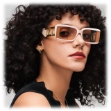 Tiffany & Co. - Rectangular Sunglasses - Beige Light Brown - Tiffany T Collection - Tiffany & Co. Eyewear