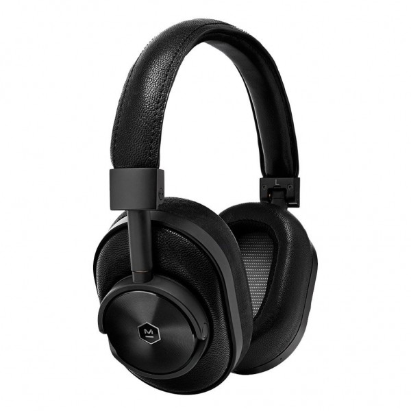 Master & Dynamic - MW60 - Black Metal / Black Leather - Premium High Quality and Performance Wireless Over-Ear Headphones