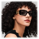 Tiffany & Co. - Rectangular Sunglasses - Black Dark Gray - Tiffany T Collection - Tiffany & Co. Eyewear