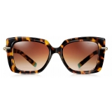 Tiffany & Co. - Butterfly Sunglasses - Tortoiseshell Gradient Brown - Tiffany HardWear Collection - Tiffany & Co. Eyewear