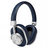Master & Dynamic - MW60 - Silver Metal / Navy Leather - Premium High Quality and Performance Wireless Over-Ear Headphones