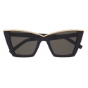 Yves Saint Laurent - SL 570 Sunglasses - Black Gold - Sunglasses - Saint Laurent Eyewear