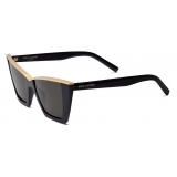 Yves Saint Laurent - SL 570 Sunglasses - Black Gold - Sunglasses - Saint Laurent Eyewear