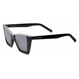 Yves Saint Laurent - SL 570 Sunglasses - Black Silver - Sunglasses - Saint Laurent Eyewear
