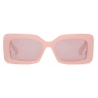 Stella McCartney - Occhiali da Sole a Farfalla Falabella -  Rosa Milky