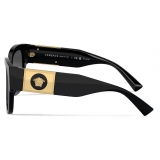 Versace - Macy's Squared Sunglasses - Black - Sunglasses - Versace Eyewear