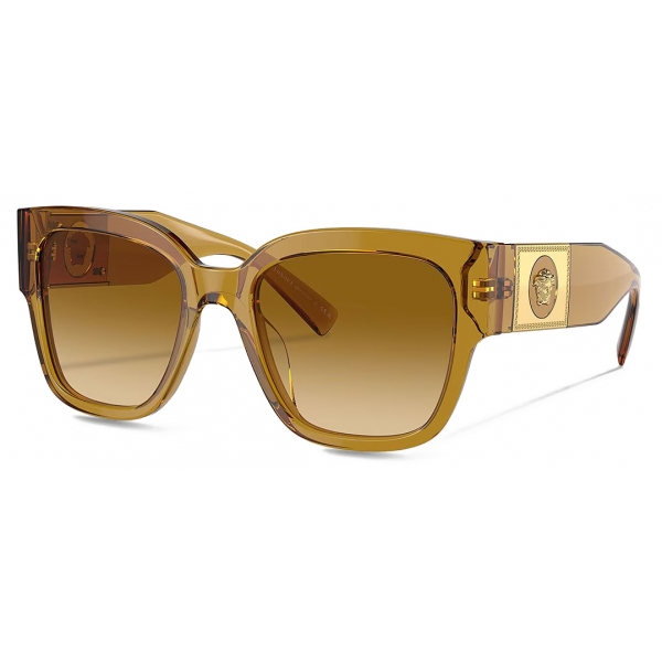 Versace - Macy's Squared Sunglasses - Honey - Sunglasses - Versace Eyewear