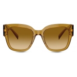 Versace - Occhiale da Sole Squadrati Macy's - Miele - Occhiali da Sole - Versace Eyewear