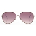 Tom Ford - Jessie Sunglasses - Pilot Sunglasses - Silver Pink - FT1016 - Sunglasses - Tom Ford Eyewear