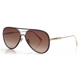 Tom Ford - Jessie Sunglasses - Occhiali da Sole Pilota - Oro Marrone - FT1016 - Occhiali da Sole - Tom Ford Eyewear