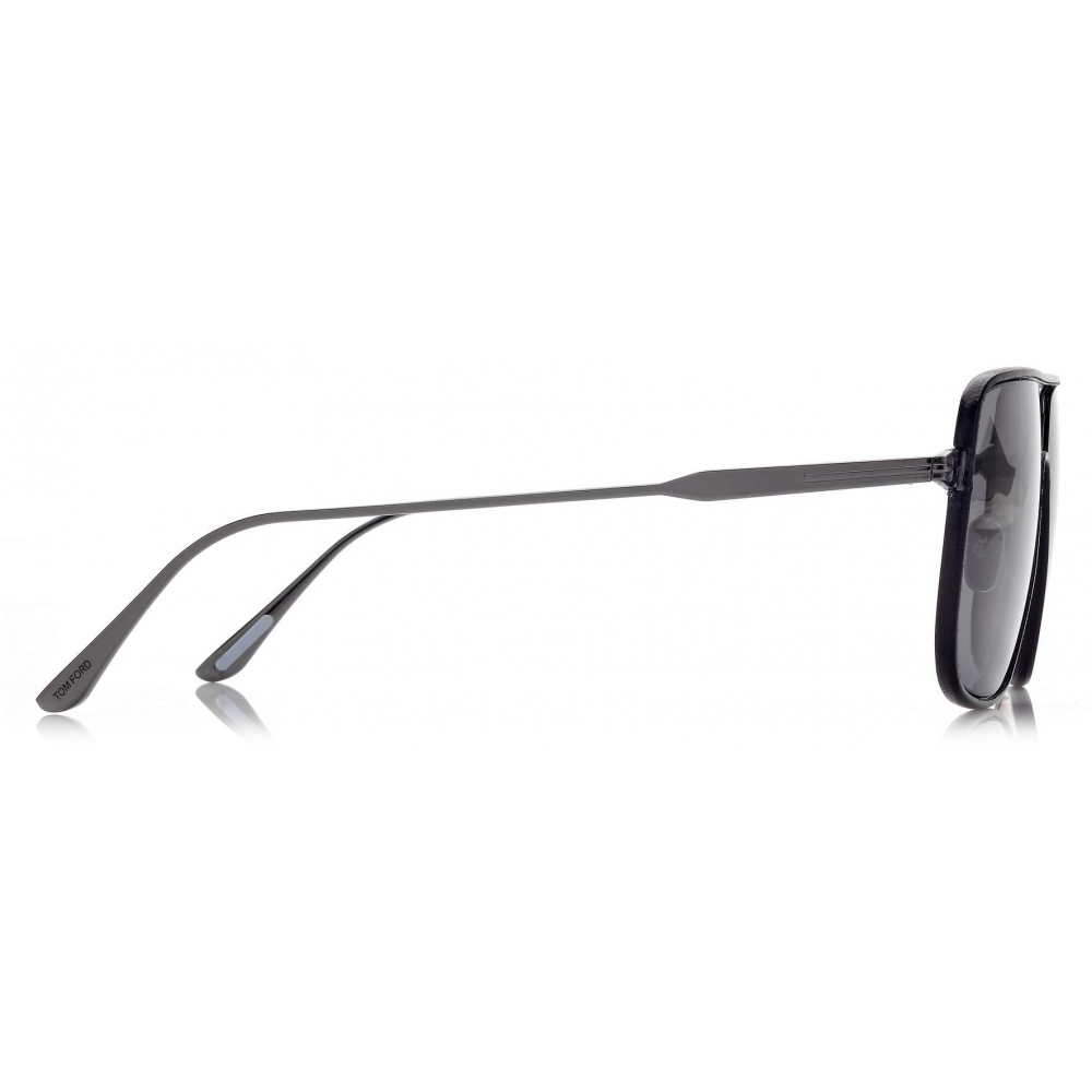 Tom Ford - Cliff Sunglasses - Navigator Sunglasses - Black - FT1015 ...