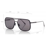 Tom Ford - Cliff Sunglasses - Navigator Sunglasses - Black - FT1015 - Sunglasses - Tom Ford Eyewear