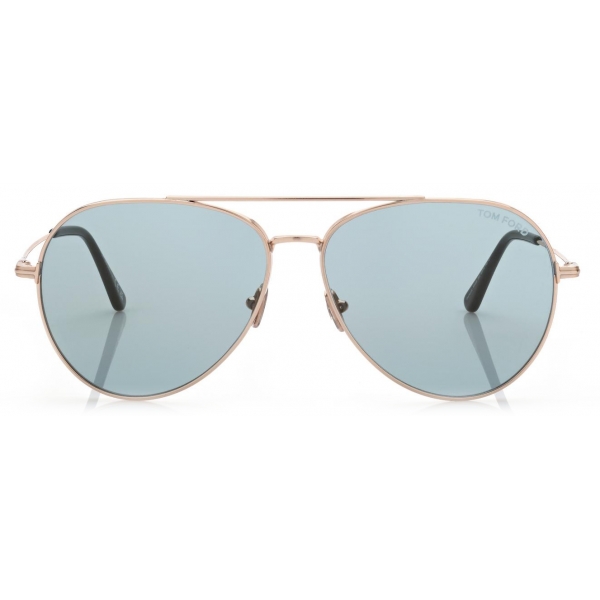 Tom Ford - Dashel Sunglasses - Occhiali da Sole Pilota - Oro Rosa - FT0996 - Occhiali da Sole - Tom Ford Eyewear