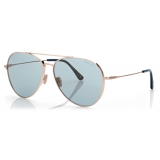 Tom Ford - Dashel Sunglasses - Occhiali da Sole Pilota - Oro Rosa - FT0996 - Occhiali da Sole - Tom Ford Eyewear