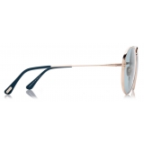 Tom Ford - Dashel Sunglasses - Occhiali da Sole Pilota - Oro Rosa - FT0996 - Occhiali da Sole - Tom Ford Eyewear