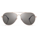 Tom Ford - Dashel Sunglasses - Occhiali da Sole Pilota - Oro Rosa Fumo - FT0996 - Occhiali da Sole - Tom Ford Eyewear