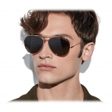 Tom Ford - Dashel Sunglasses - Occhiali da Sole Pilota - Oro Rosa Fumo - FT0996 - Occhiali da Sole - Tom Ford Eyewear