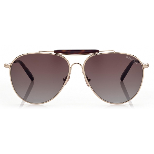 Tom Ford - Raphael Sunglasses - Pilot Sunglasses - Pale Gold - FT0995 - Sunglasses - Tom Ford Eyewear