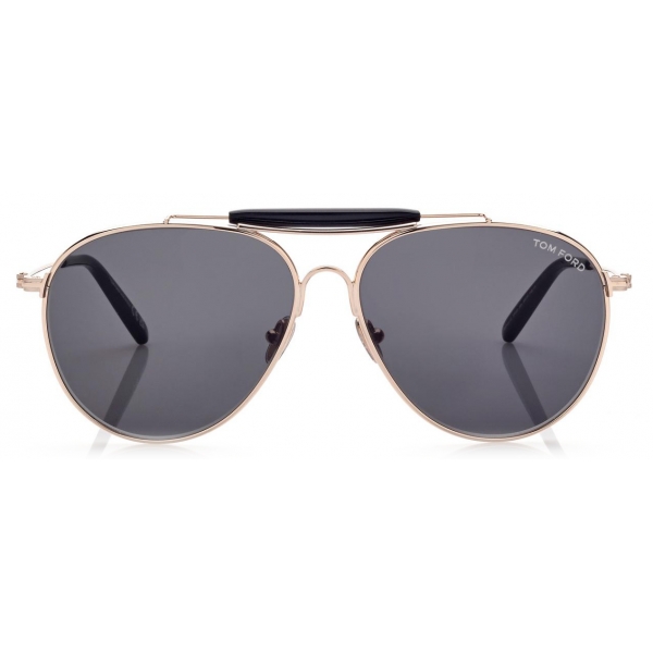 Tom Ford - Raphael Sunglasses - Pilot Sunglasses - Rose Gold Smoke - FT0995 - Sunglasses - Tom Ford Eyewear