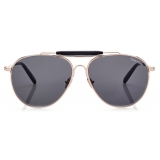 Tom Ford - Raphael Sunglasses - Pilot Sunglasses - Rose Gold Smoke - FT0995 - Sunglasses - Tom Ford Eyewear