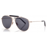 Tom Ford - Raphael Sunglasses - Occhiali da Sole Pilota - Oro Rosa Fumo - FT0995 - Occhiali da Sole - Tom Ford Eyewear