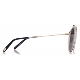 Tom Ford - Raphael Sunglasses - Pilot Sunglasses - Rose Gold Smoke - FT0995 - Sunglasses - Tom Ford Eyewear