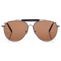 Tom Ford - Raphael Sunglasses - Occhiali da Sole Pilota - Marrone - FT0995 - Occhiali da Sole - Tom Ford Eyewear