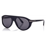 Tom Ford - Rex Sunglasses - Pilot Sunglasses - Black - FT1001 - Sunglasses - Tom Ford Eyewear