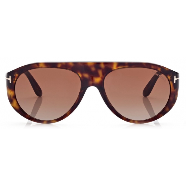 Tom Ford - Rex Sunglasses - Pilot Sunglasses - Dark Havana - FT1001 - Sunglasses - Tom Ford Eyewear