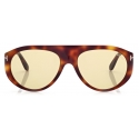 Tom Ford - Rex Sunglasses - Pilot Sunglasses - Vintage Havana - FT1001 - Sunglasses - Tom Ford Eyewear