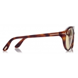 Tom Ford - Rex Sunglasses - Pilot Sunglasses - Vintage Havana - FT1001 - Sunglasses - Tom Ford Eyewear