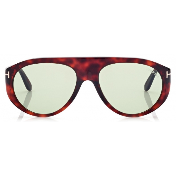 Tom Ford - Rex Sunglasses - Pilot Sunglasses - Red Havana - FT1001 - Sunglasses - Tom Ford Eyewear