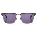 Tom Ford - Hudson Sunglasses - Square Sunglasses - Mastic Blue - FT0997-H - Sunglasses - Tom Ford Eyewear