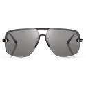 Tom Ford - Hugo Sunglasses - Navigator Sunglasses - Mastic Gradient Smoke - FT1003 - Sunglasses - Tom Ford Eyewear